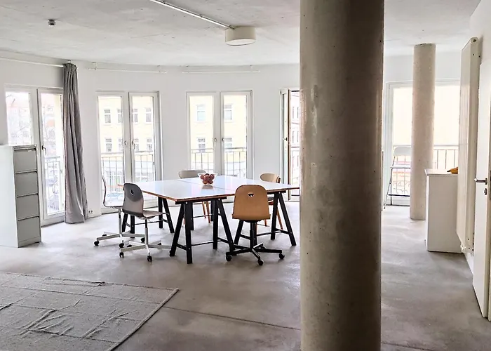 Loft U2 - Kreative Studiowohnung, Zentral Gelegen * Leipzig